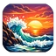coastal-drama weather icon