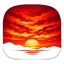 fire-sky weather icon